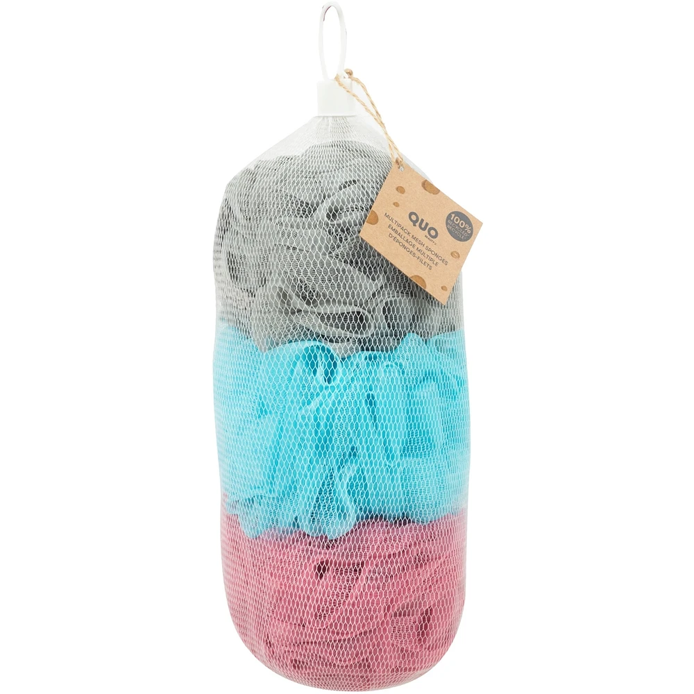 Multipack Mesh Sponges
