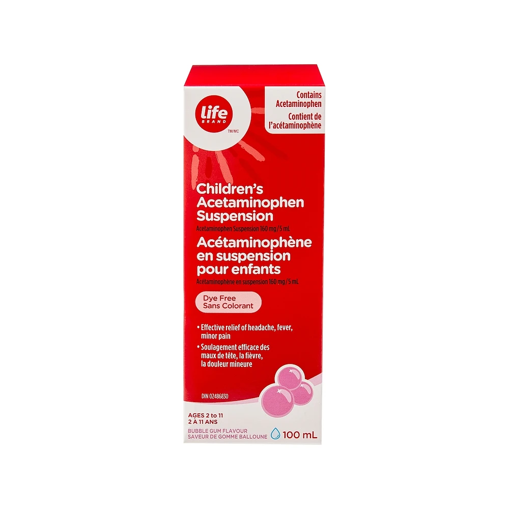 Children's Acetaminophen Suspension