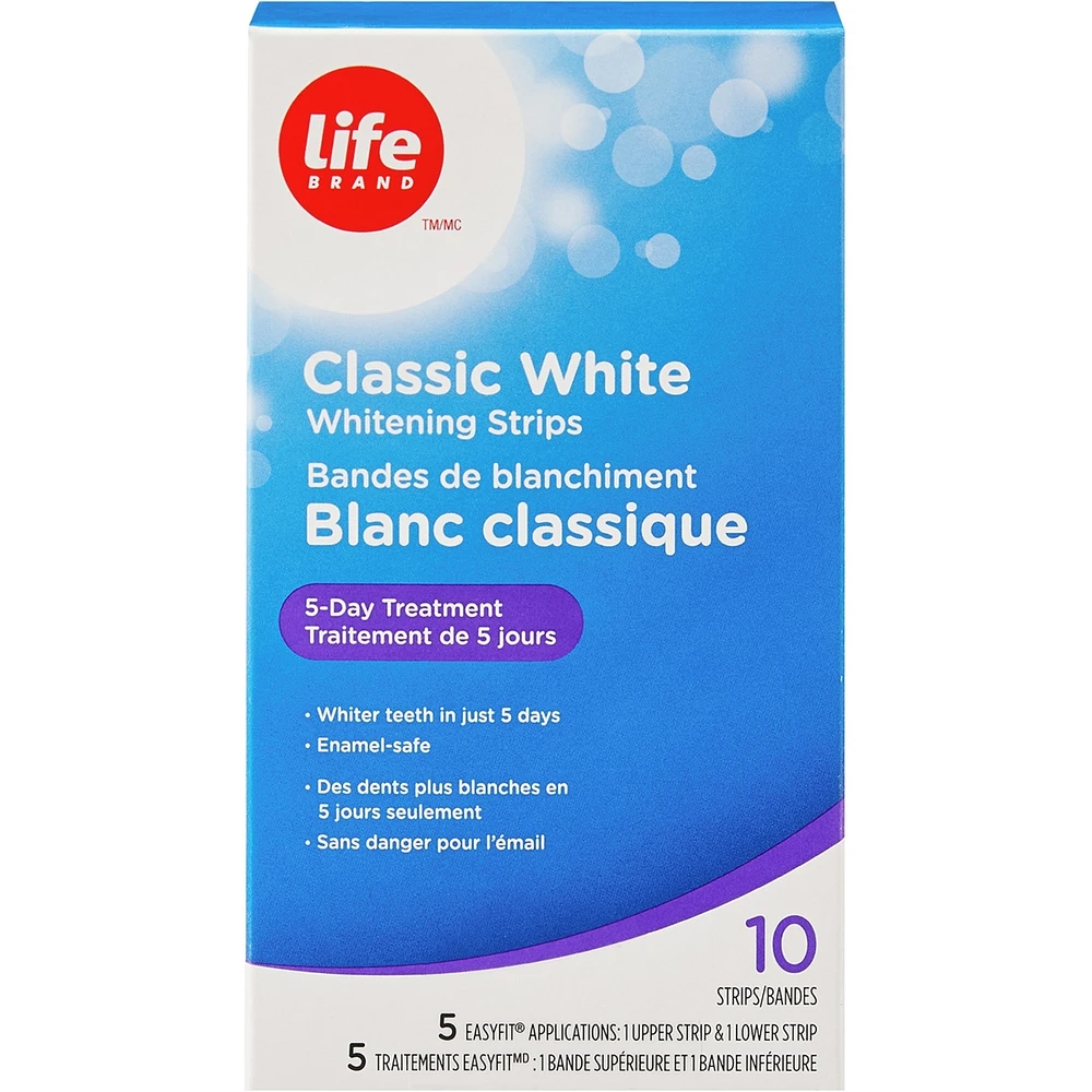 Classic White Whitening Strips