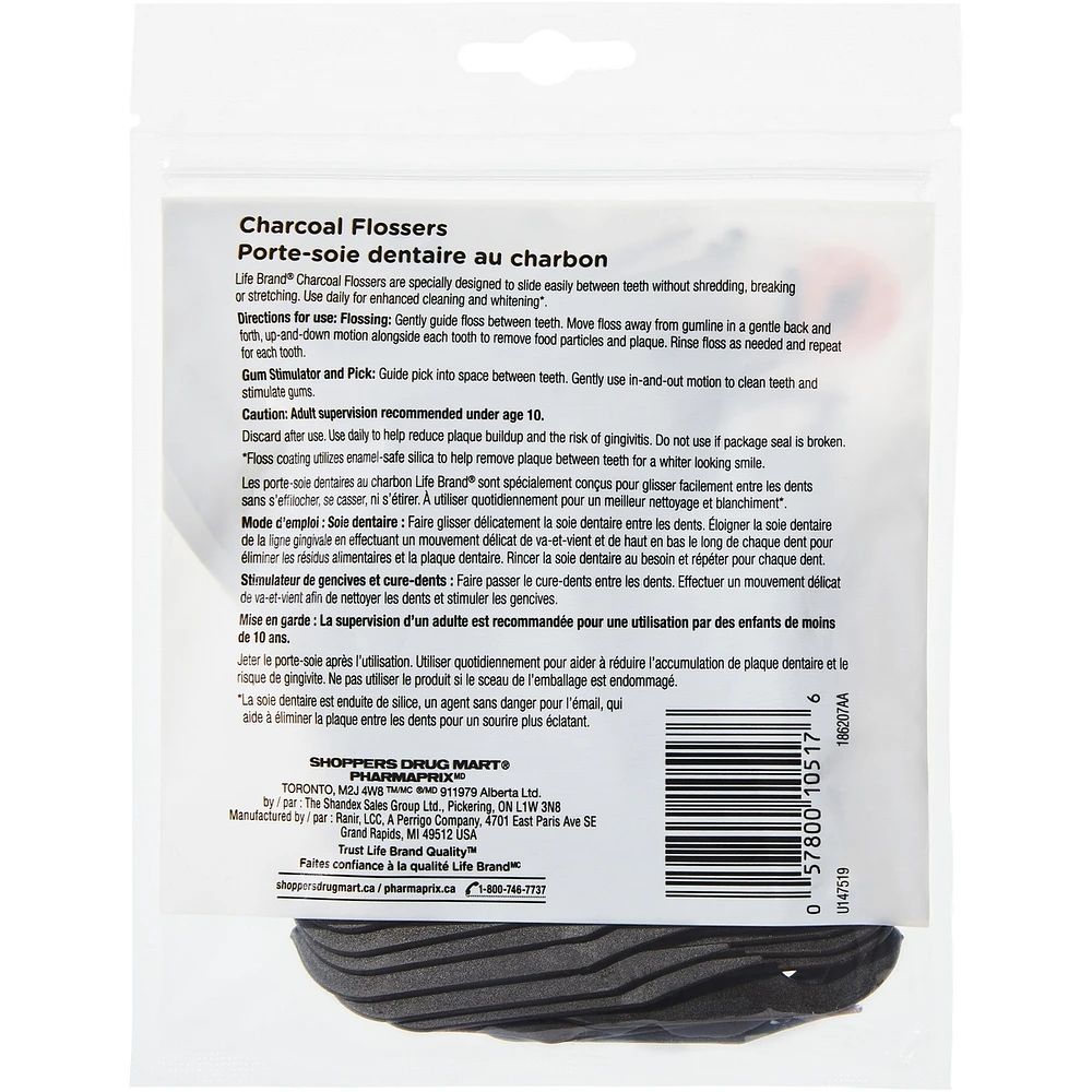 Charcoal Flossers