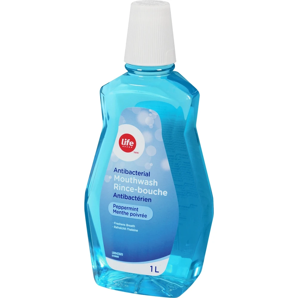 LB ANTIBAC MTHWSH PEPPERMINT