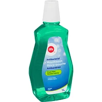LIFE BRAND ANTISEPTIC MOUTHWASH FRESH MINT