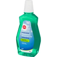 LIFE BRAND ANTISEPTIC MOUTHWASH FRESH MINT
