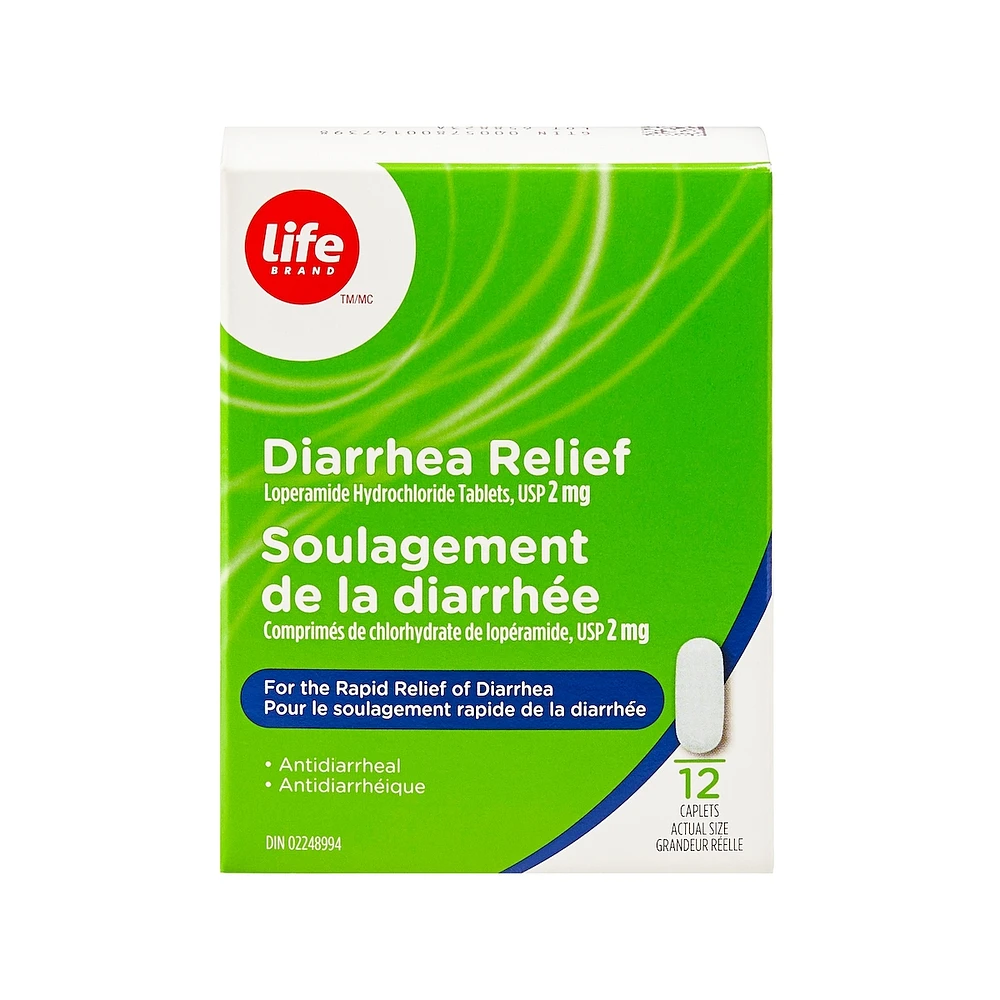 DIARRHEA RELIEF Loperamide Hydrochloride Tablets, USP
