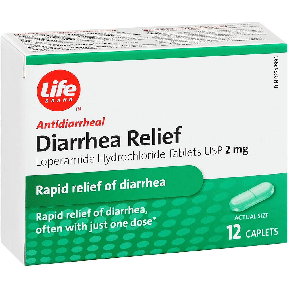 DIARRHEA RELIEF Loperamide Hydrochloride Tablets, USP