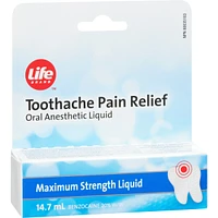 Toothache Pain Relief Maximum Strength Liquid