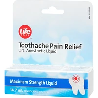 Toothache Pain Relief Maximum Strength Liquid