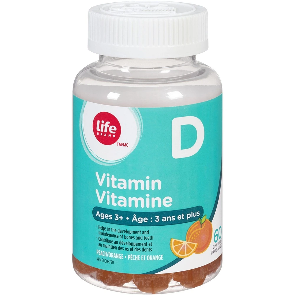 Vitamine D gélifiée pour enfants
