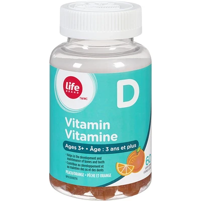 Vitamine D gélifiée pour enfants