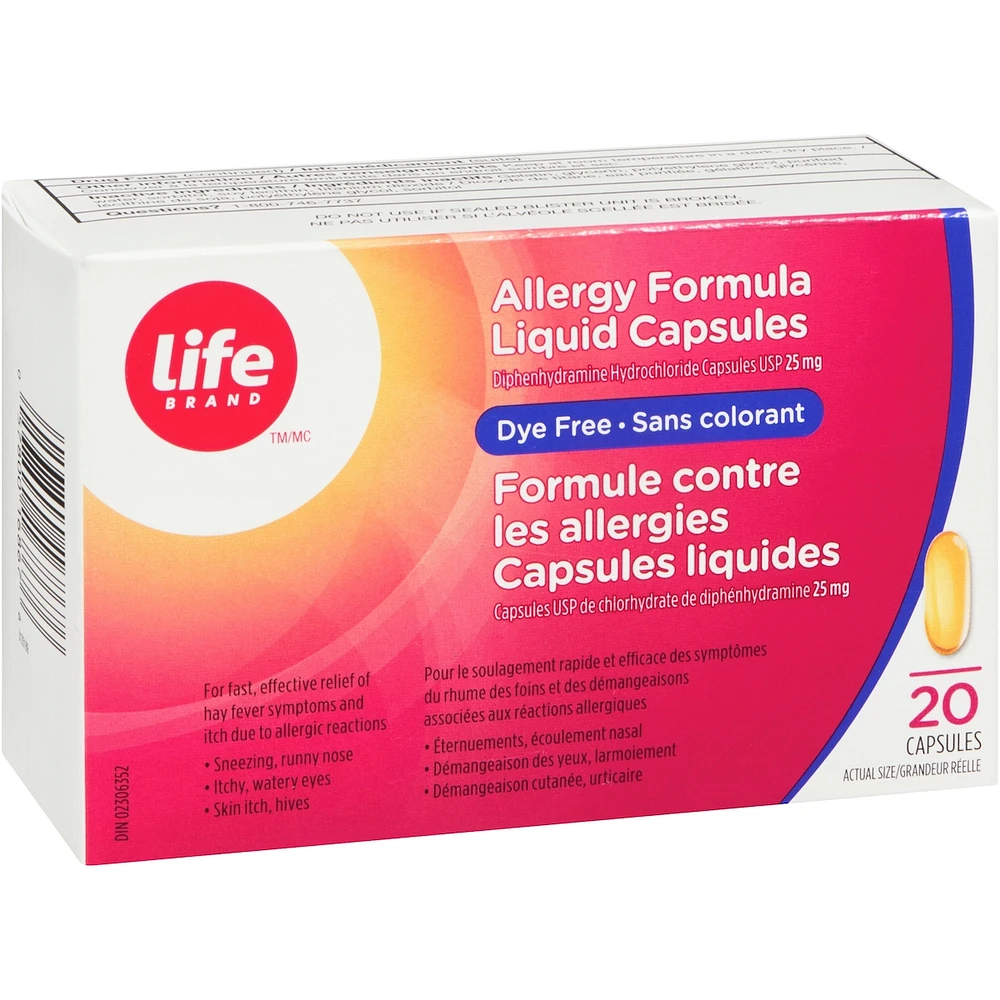 LB Allergy Formula Liq Cap