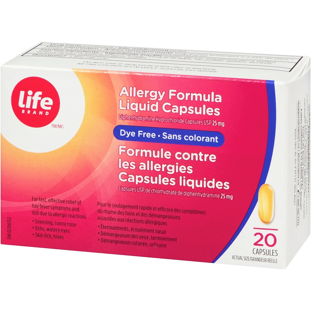 LB Allergy Formula Liq Cap