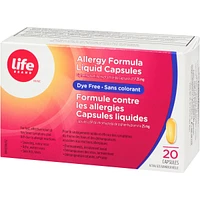 LB Allergy Formula Liq Cap