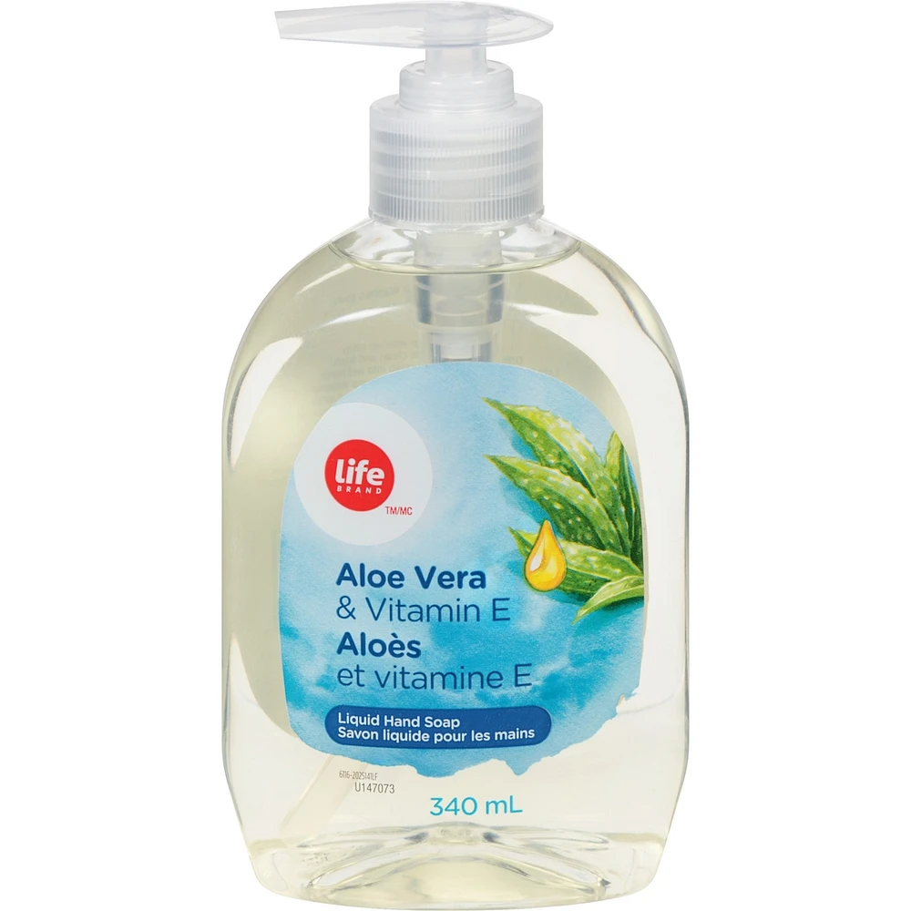 Aloe Vera & Vitamin E Liquid Hand Soap