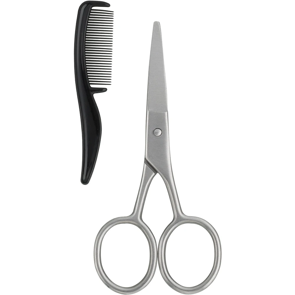 Grooming Duo: Scissors plus Comb