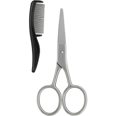 Grooming Duo: Scissors plus Comb