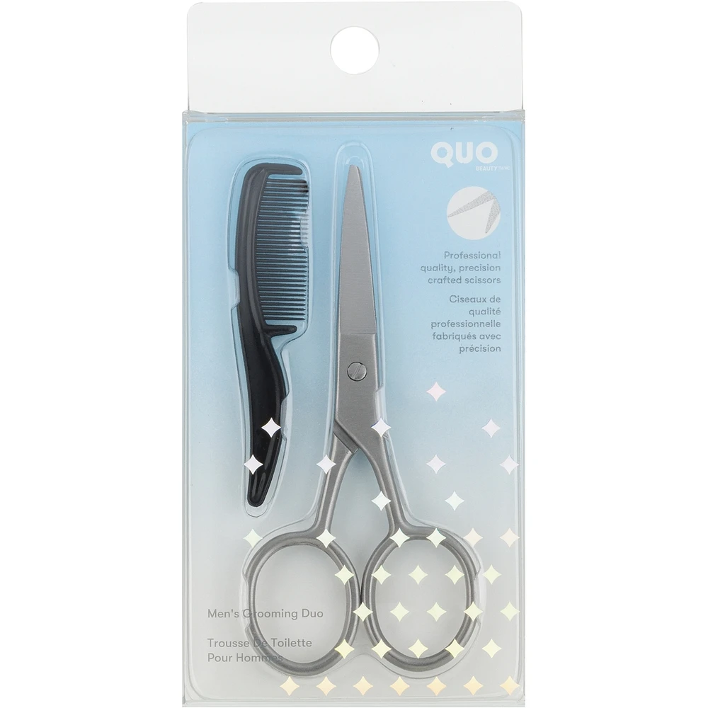 Grooming Duo: Scissors plus Comb