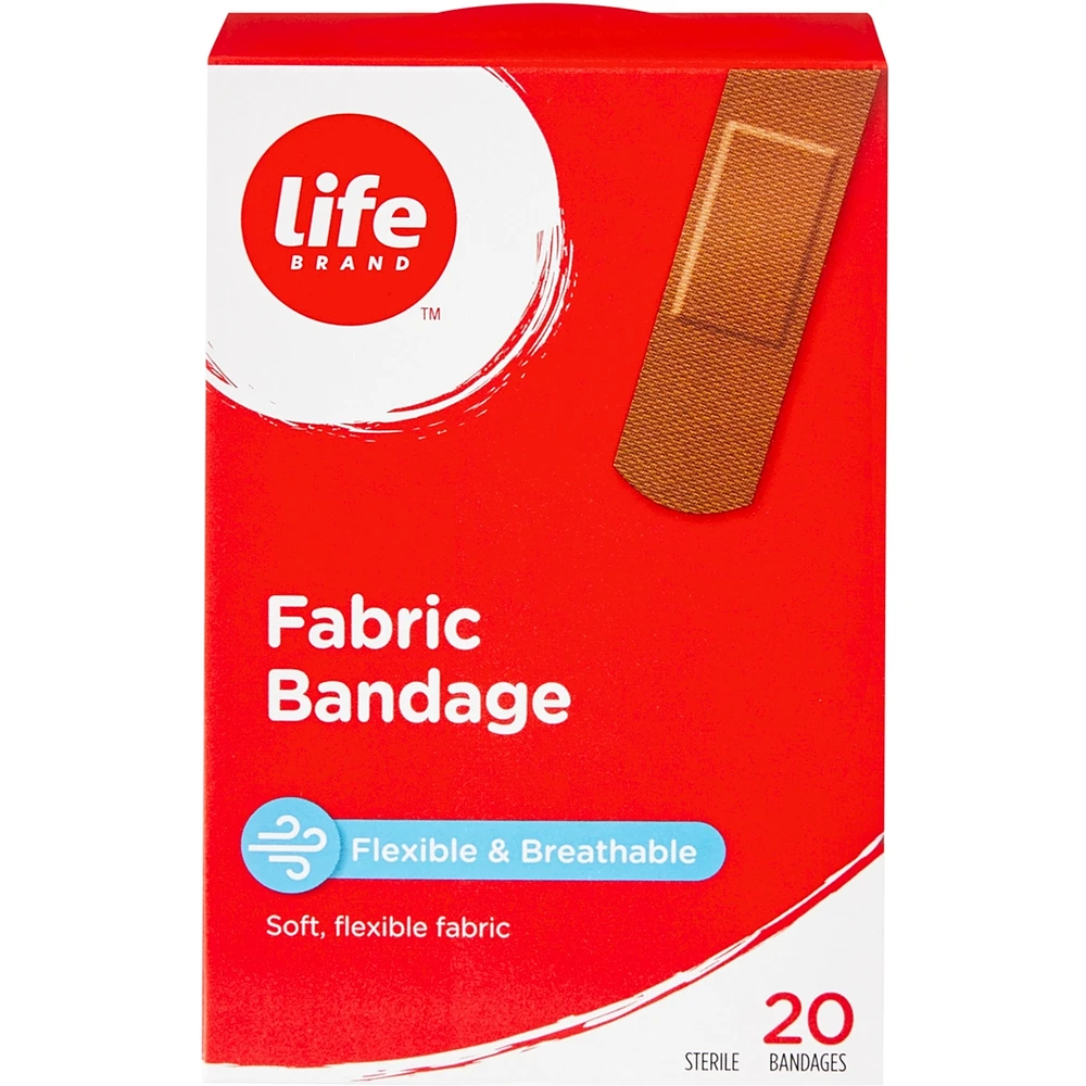 Fabric Bandages Light 20ct