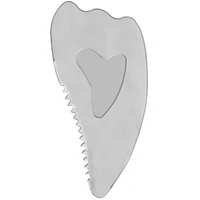 Metal Gua Sha with Comb Edge
