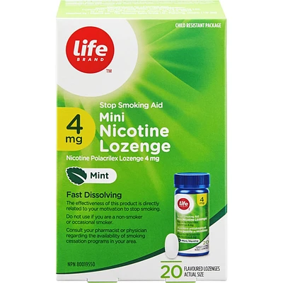 Mini Nicotine Lozenges 4 mg