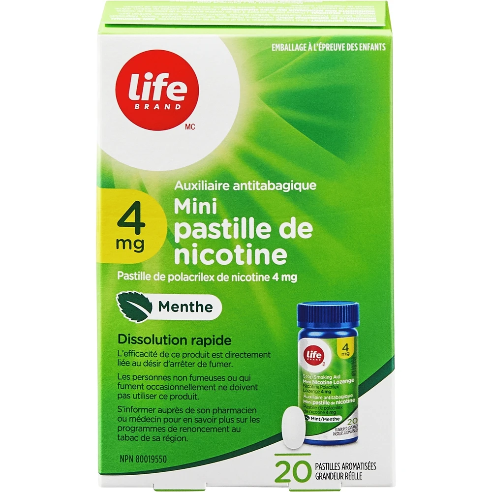 Mini Nicotine Lozenges 4 mg