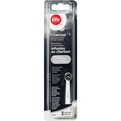 Charcoal Replacement Brush Heads