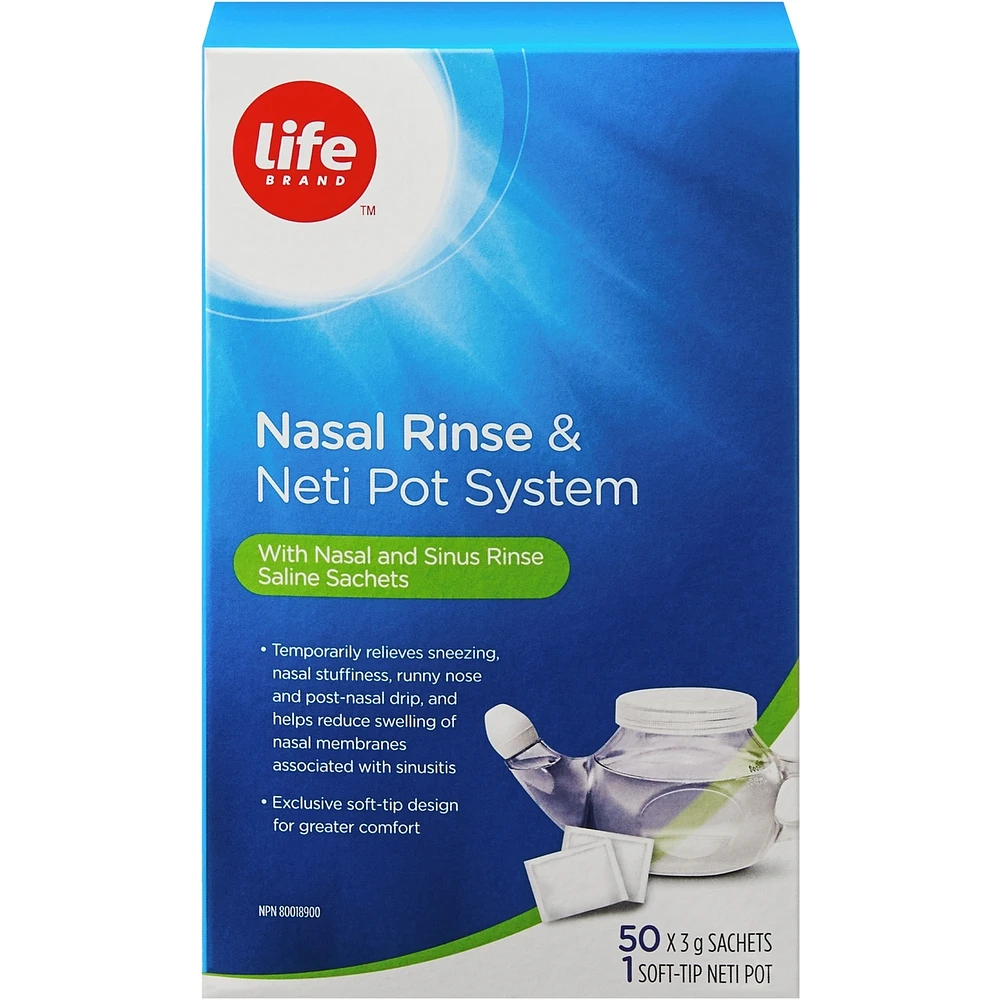 Nasal Rinse & Neti Pot System
