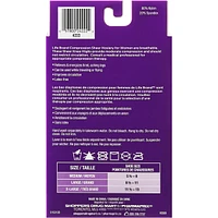 LB Trouser Sock Black Large 15-20