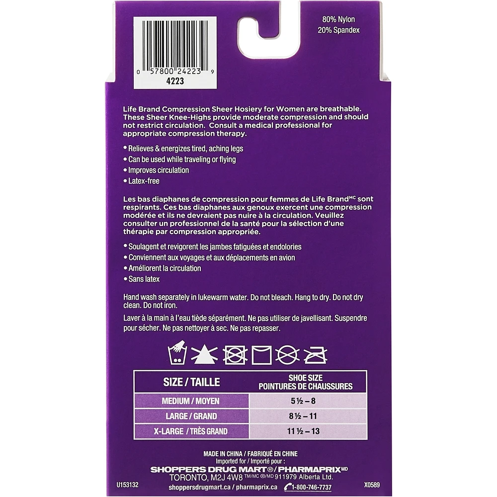 LB Trouser Sock Black X-Large -20