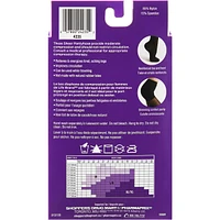 LB Sheer Hosiery Pantyhose Black X Large 15-20 Compression