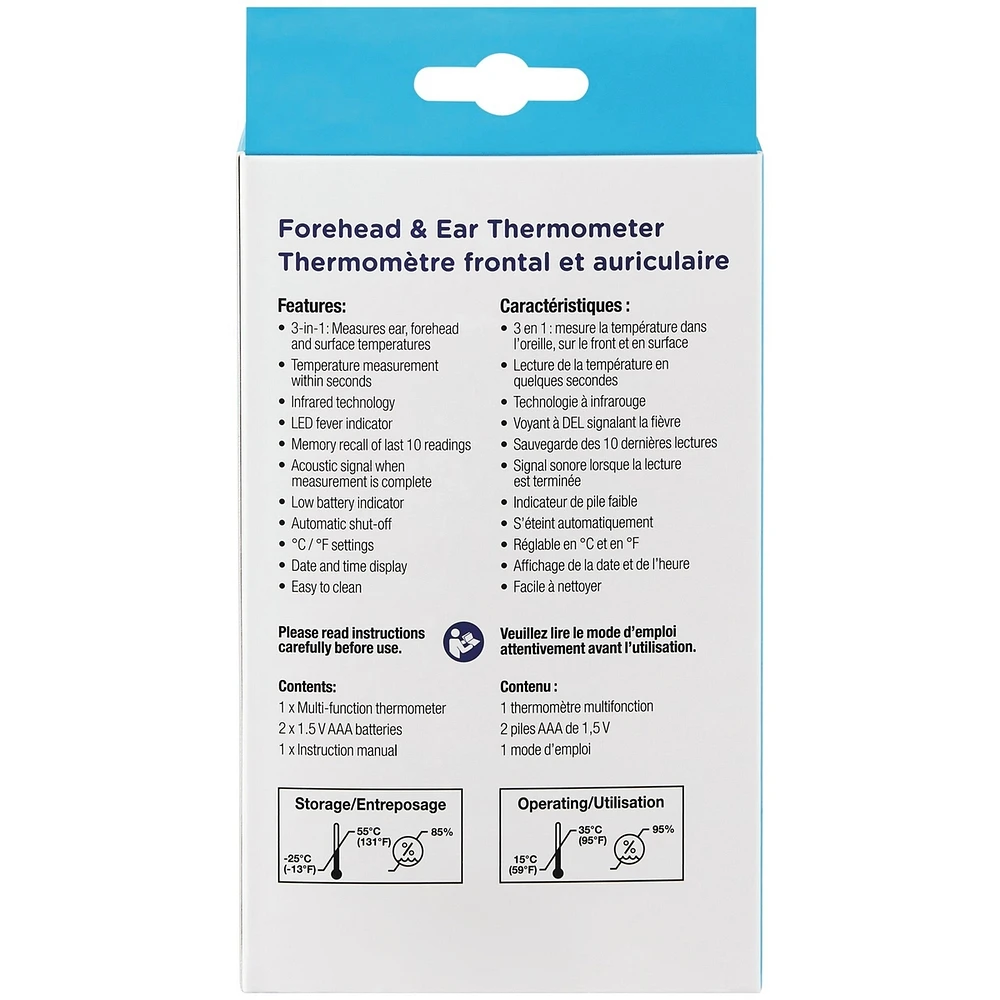 Forehead & Ear Thermometer