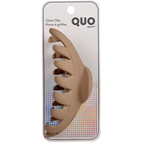 Large Tan Claw Clip