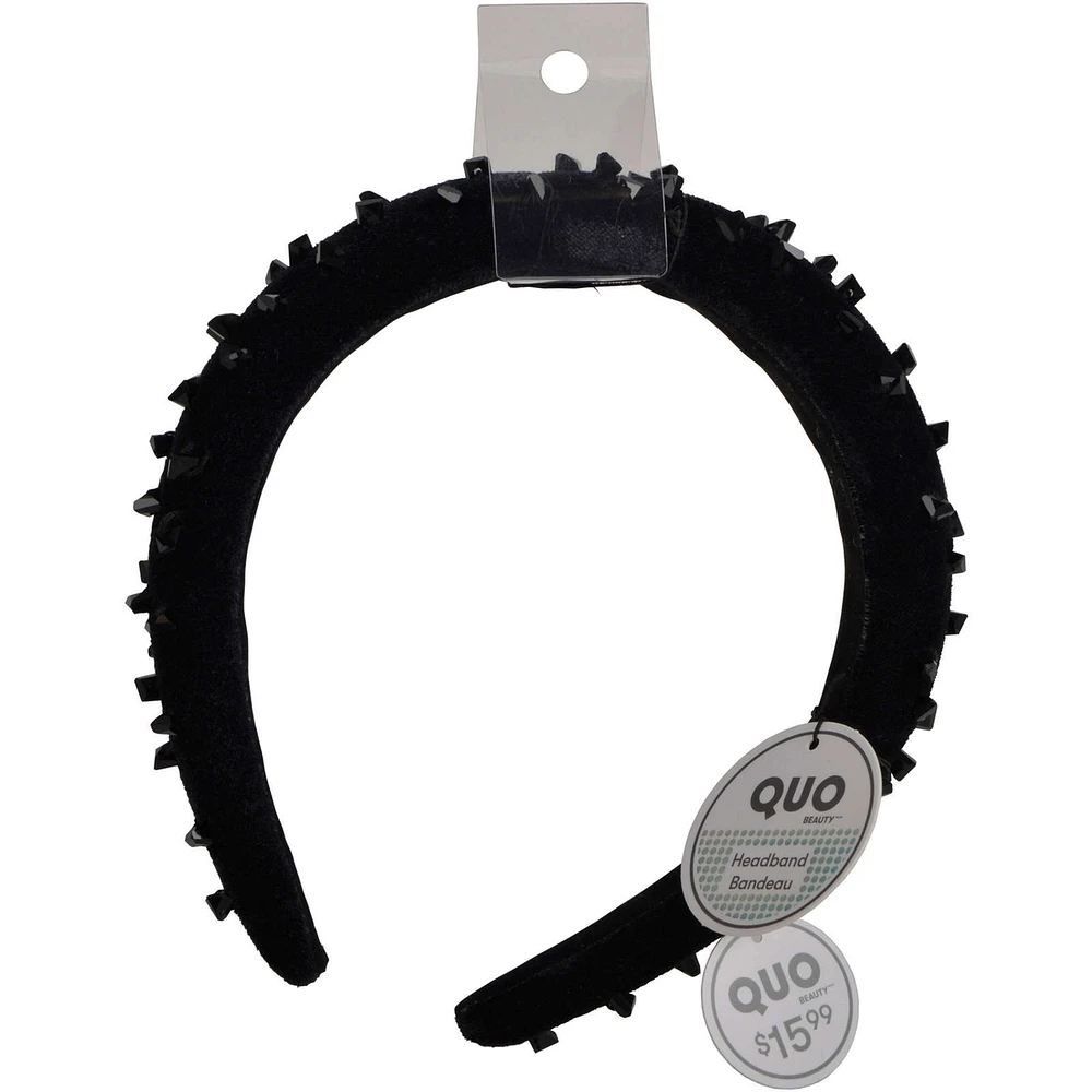 Black Stone Headband