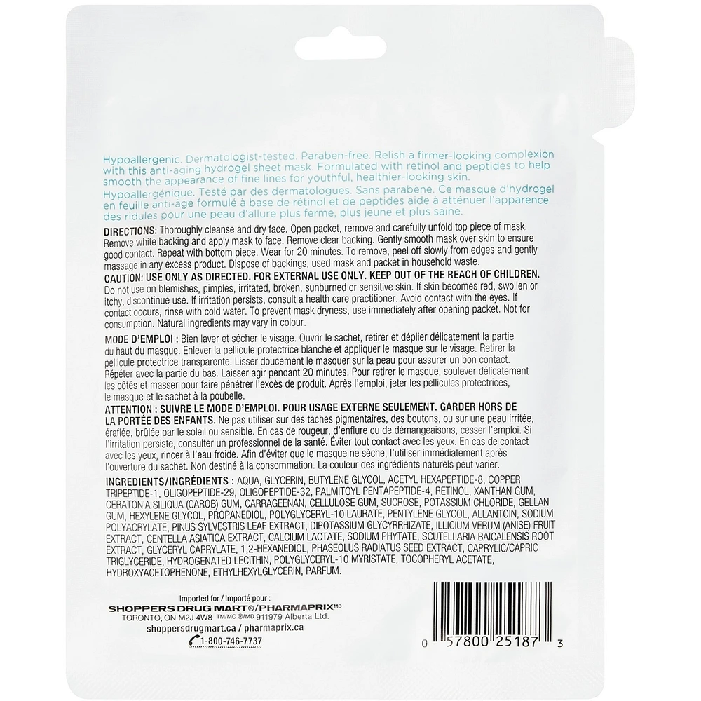 Retinol HydroGel Sheet Mask