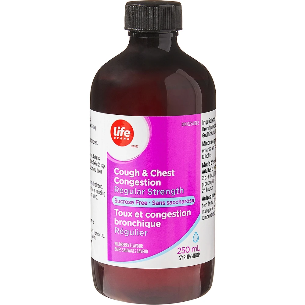 Cough & Chest Congestion Regular Strength