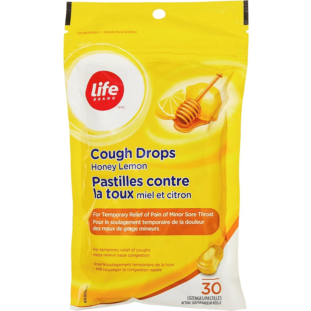 Cough Drops Honey Lemon