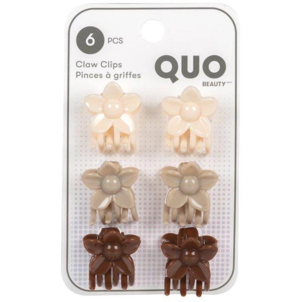 Claw Clips Mini Flowers Multi