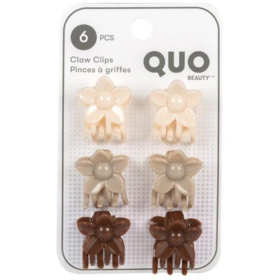 Claw Clips Mini Flowers Multi