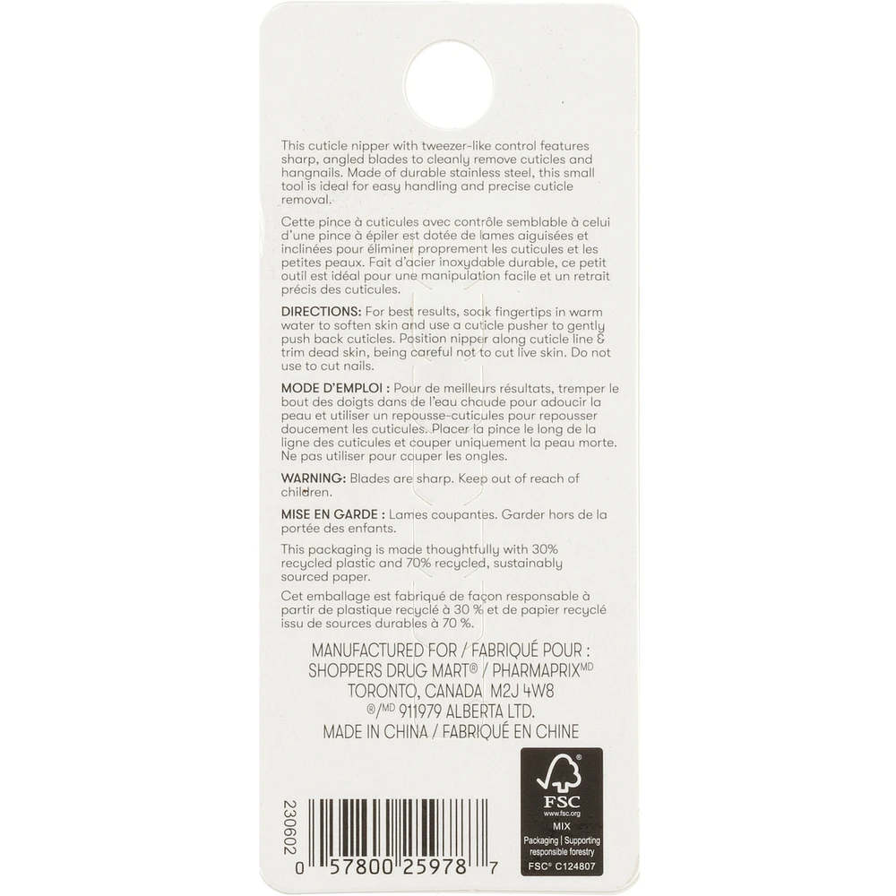 Precision Cuticle Nipper