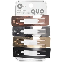 4 Pack Rectangular Snap Clips Large