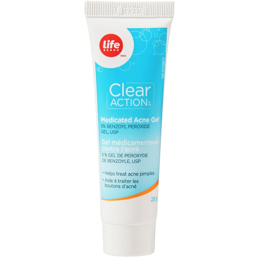 Clear Action Acne Medication Gel