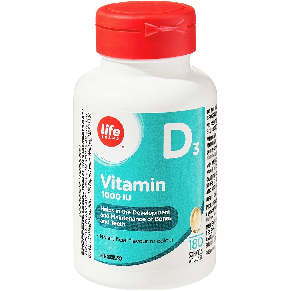 Vitamin D3 1000 IU