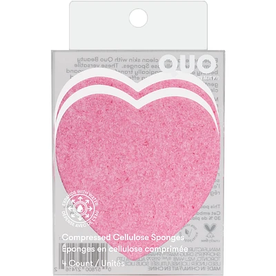 Compressed Cellulose Sponge 4pk
