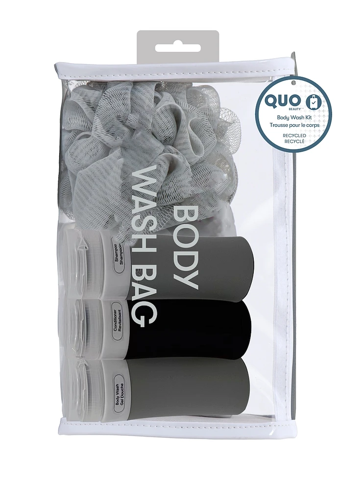 Body Wash Travel Bag -Grey