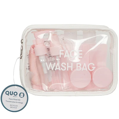 Face Wash Travel Bag - Pink