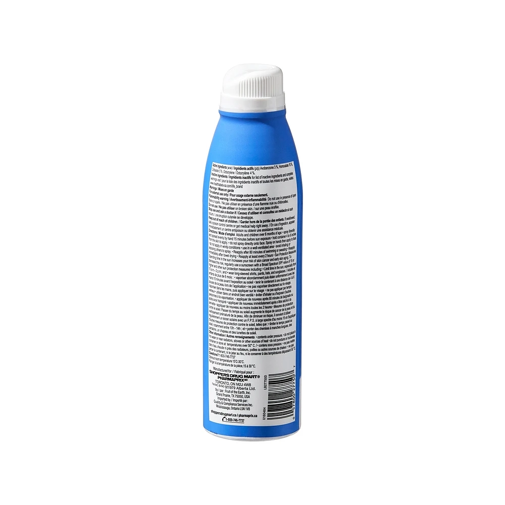 Sensitive Skin Sunscreen Continuous Spray SPF 50+