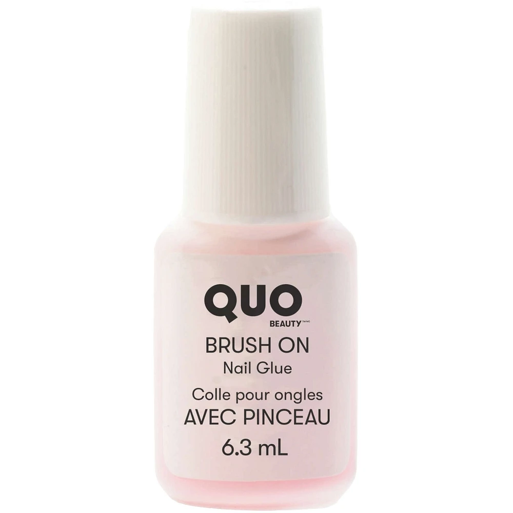Nail glue brush on