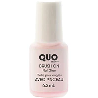 Nail glue brush on