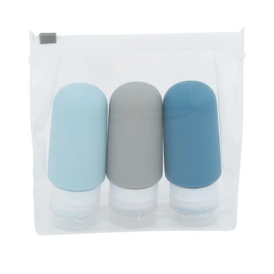 3PCS 59ML Silicone Btls Set