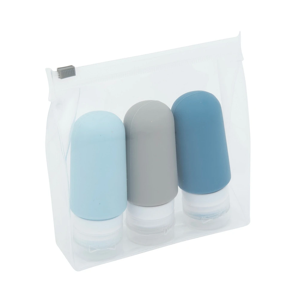 3PCS 59ML Silicone Btls Set
