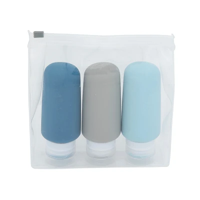 3Pcs 88ML Silicone Btls Set